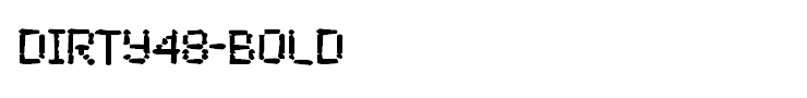 Dirty48-Bold
