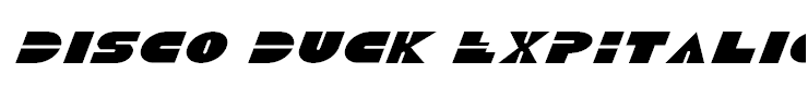 Disco Duck ExpItalic