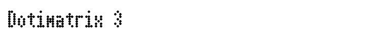 Dotimatrix 3