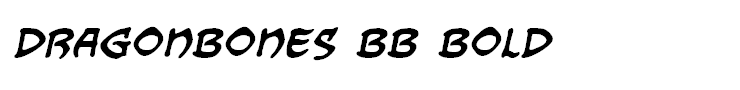 Dragonbones BB Bold
