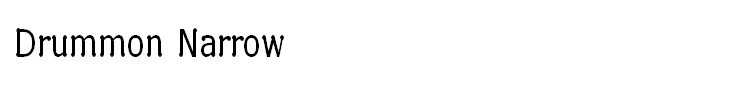 Drummon Narrow
