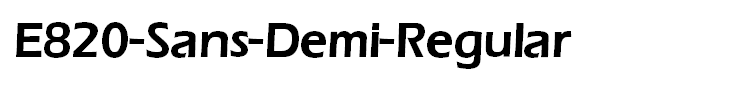 E820-Sans-Demi-Regular
