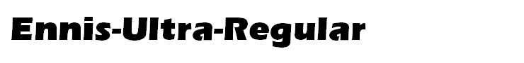 Ennis-Ultra-Regular