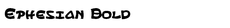 Ephesian Bold