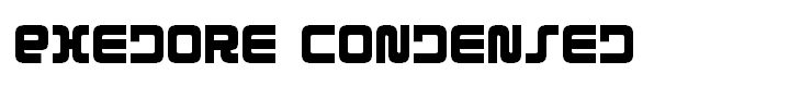 Exedore Condensed
