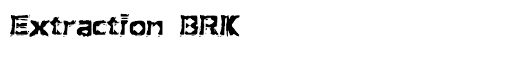 Extraction BRK