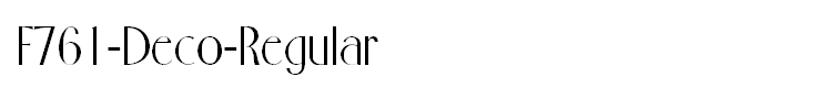 F761-Deco-Regular