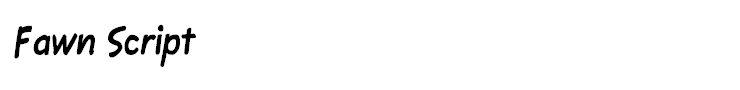 Fawn Script