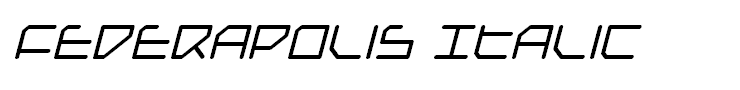 Federapolis Italic