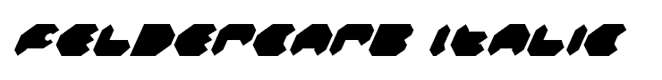 Feldercarb Italic
