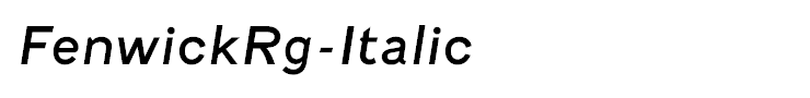 FenwickRg-Italic