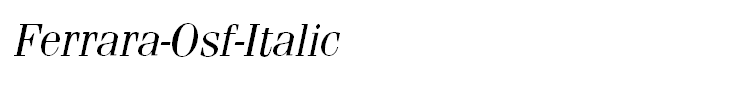 Ferrara-Osf-Italic