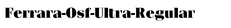 Ferrara-Osf-Ultra-Regular