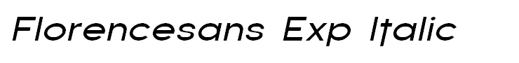 Florencesans Exp Italic