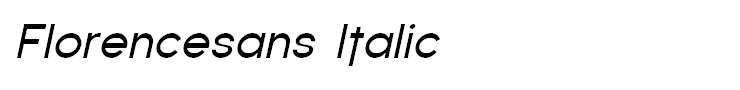 Florencesans Italic