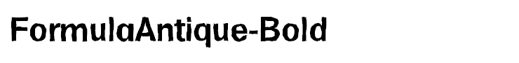 FormulaAntique-Bold