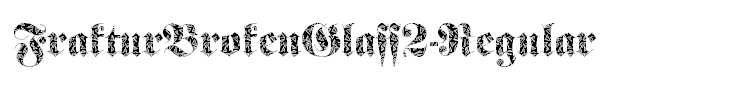 FrakturBrokenGlass2-Regular