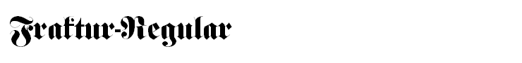 Fraktur-Regular