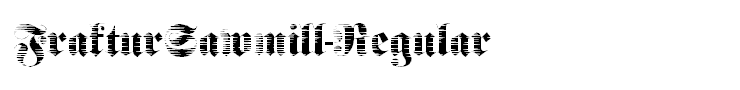 FrakturSawmill-Regular