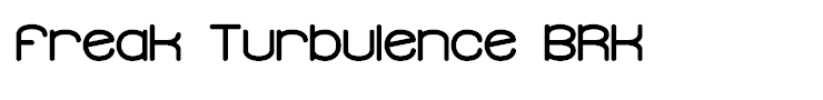 Freak Turbulence BRK