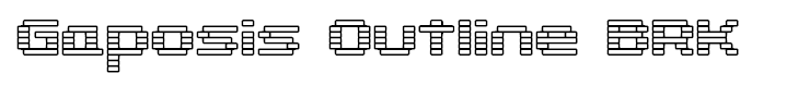 Gaposis Outline BRK