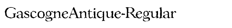 GascogneAntique-Regular