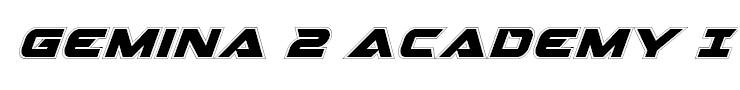 Gemina 2 Academy Italic
