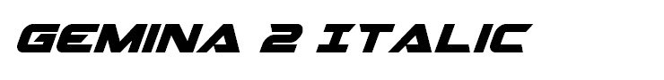 Gemina 2 Italic