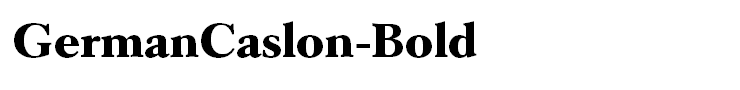 GermanCaslon-Bold