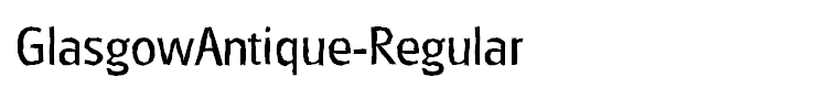 GlasgowAntique-Regular