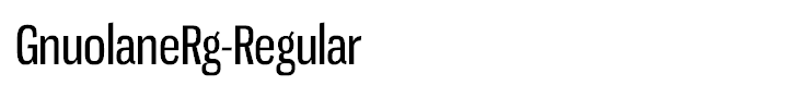 GnuolaneRg-Regular
