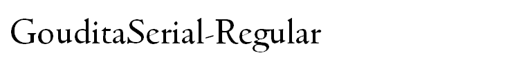 GouditaSerial-Regular