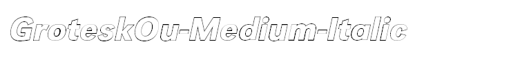 GroteskOu-Medium-Italic