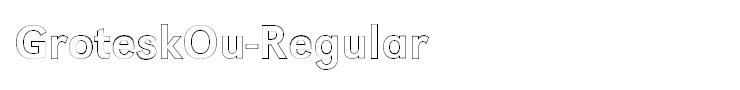 GroteskOu-Regular