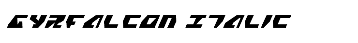 Gyrfalcon Italic