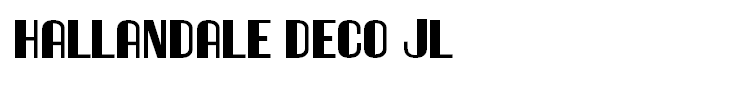 Hallandale Deco JL
