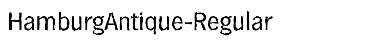 HamburgAntique-Regular