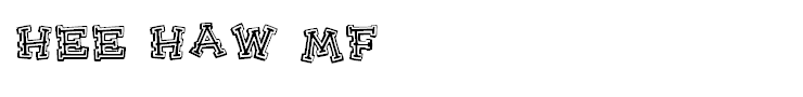 Hee Haw MF