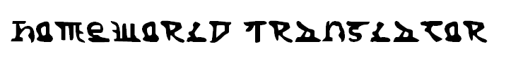 Homeworld Translator