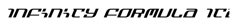 Infinity Formula Italic