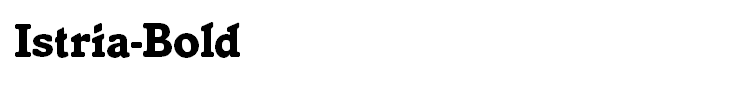 Istria-Bold