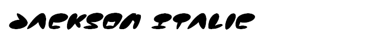 Jackson Italic