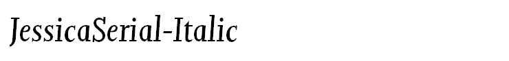 JessicaSerial-Italic