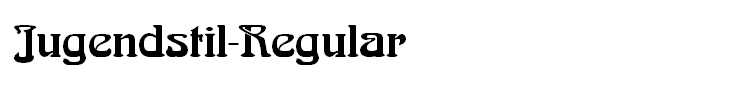 Jugendstil-Regular