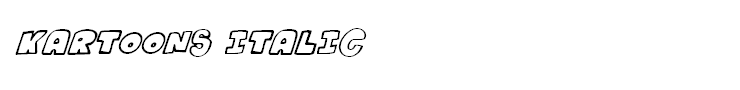 Kartoons Italic