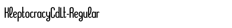 KleptocracyCdLt-Regular