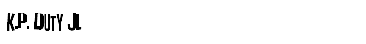 K.P. Duty JL