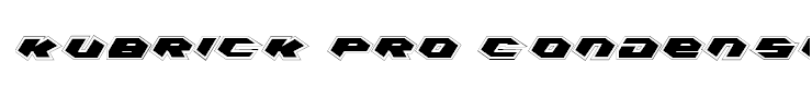 Kubrick Pro Condensed