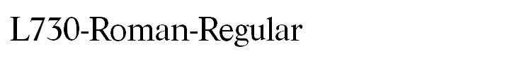 L730-Roman-Regular