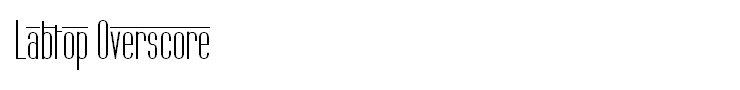 Labtop Overscore